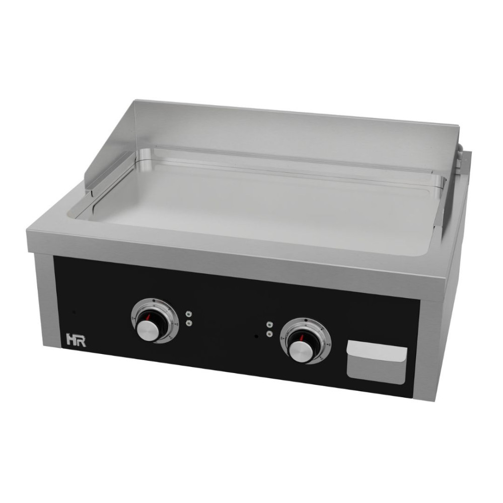Fry top électrique 800 á poser  600 chromée