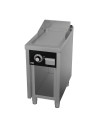 Fry top électrique 400 sur placard 750 acier rectifié