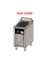 Fry top électrique 400 sur placard 750 acier rectifié