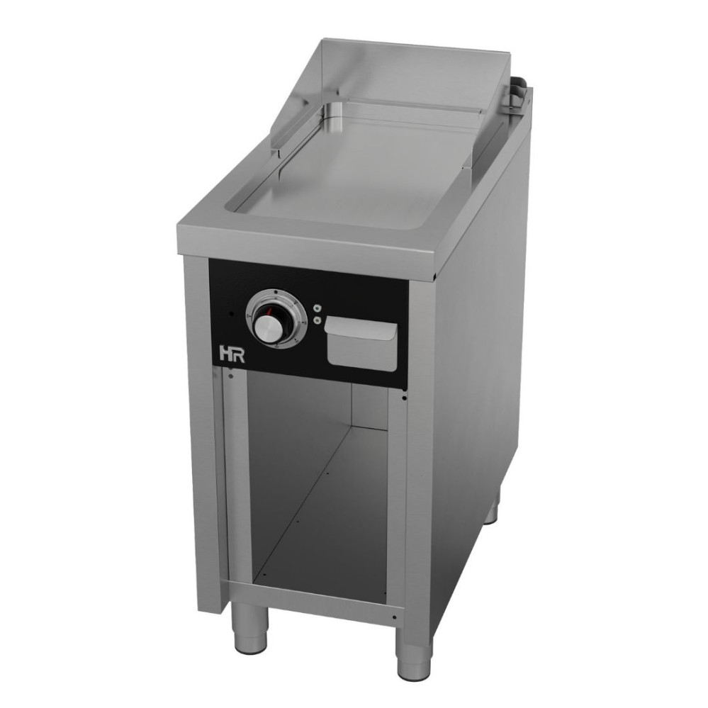 Fry top électrique 400 sur placard 750 chromée
