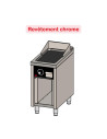 Fry top électrique 400 sur placard 750 chromée