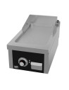 Fry top électrique 400 á poser  750 acier rectifié