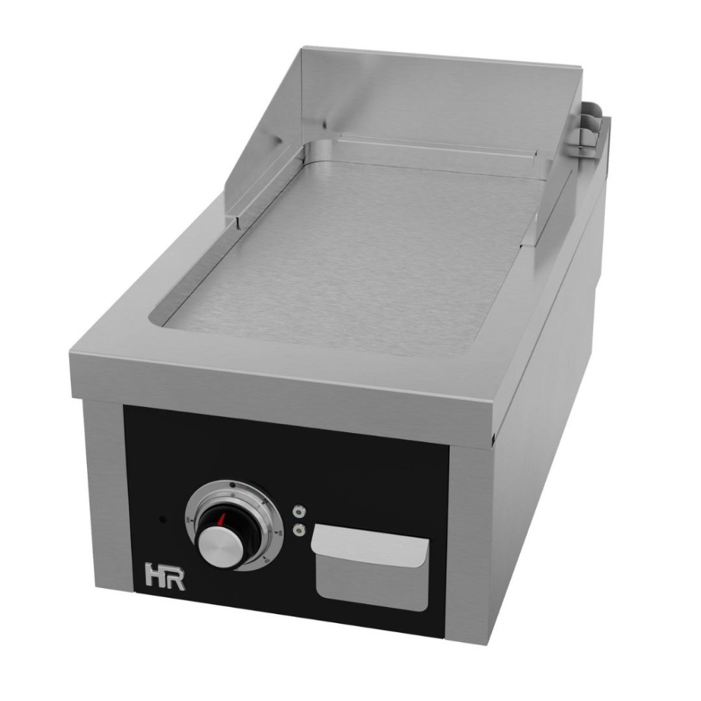 Fry top électrique 400 á poser  750 acier rectifié