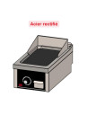 Fry top électrique 400 á poser  750 acier rectifié