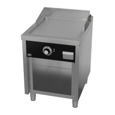 Fry top électrique 600 sur placard 750 acier rectifié