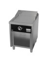 Fry top électrique 600 sur placard 750 acier rectifié