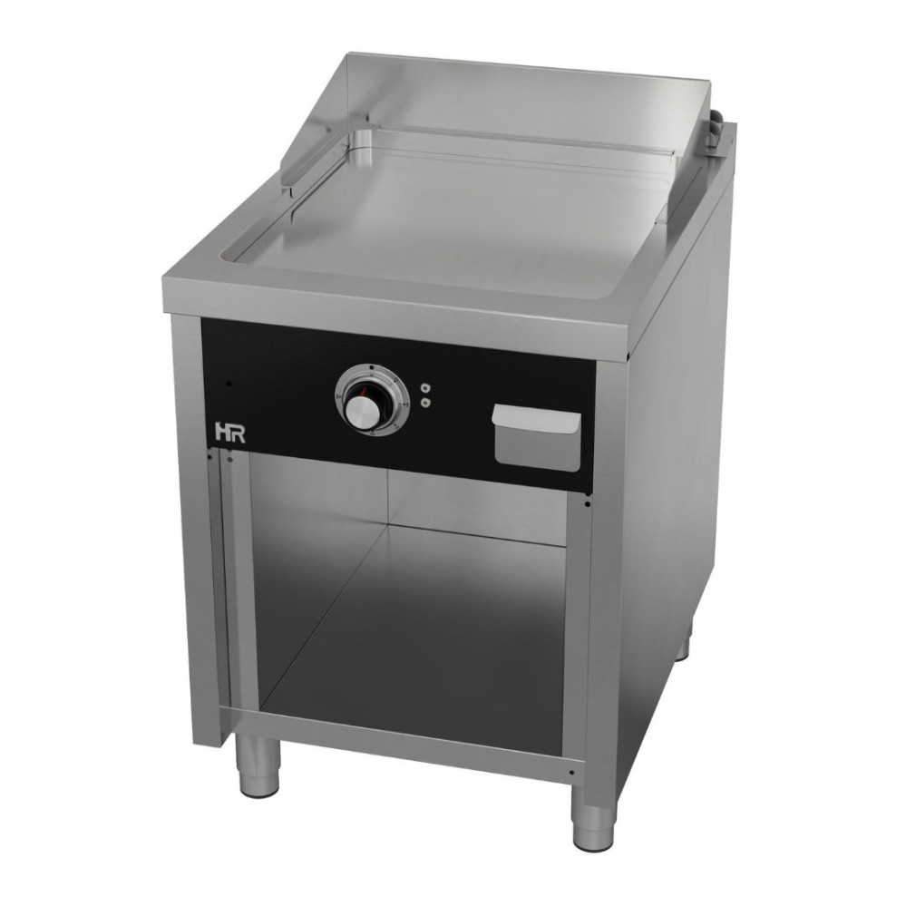 Fry top électrique 600 sur placard 750 chromée