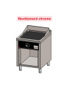 Fry top électrique 600 sur placard 750 chromée