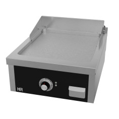 Fry top électrique 600 á poser  750 acier rectifié