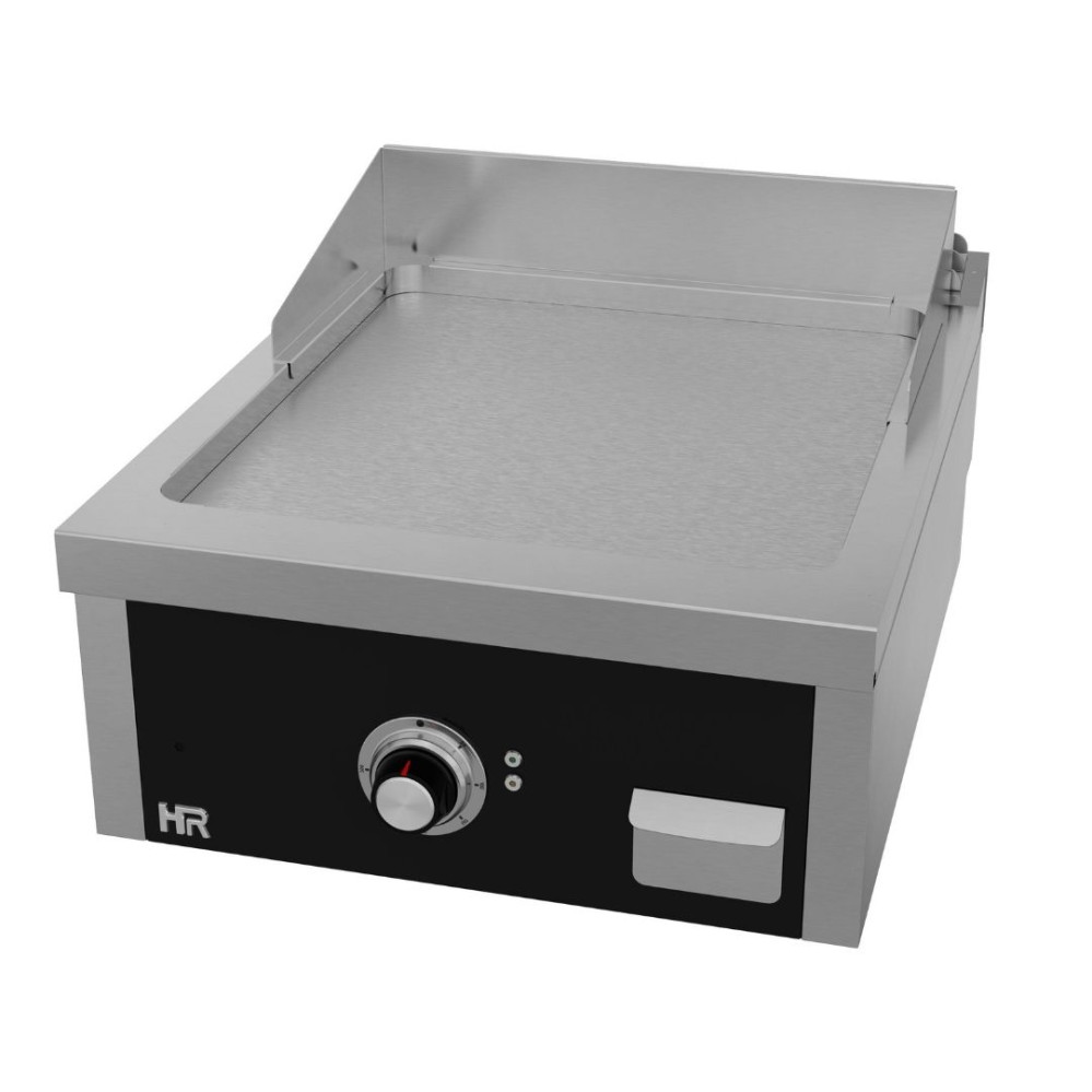 Fry top électrique 600 á poser  750 acier rectifié