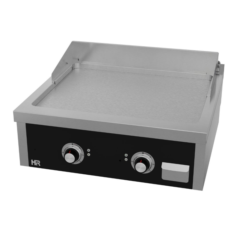 Fry top électrique 800 á poser  750 acier rectifié