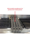 Grilles cannelées
