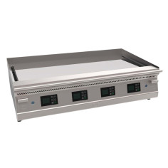 Plaque au chrome électrique - Régulation électronique - 4 zones de cuisson