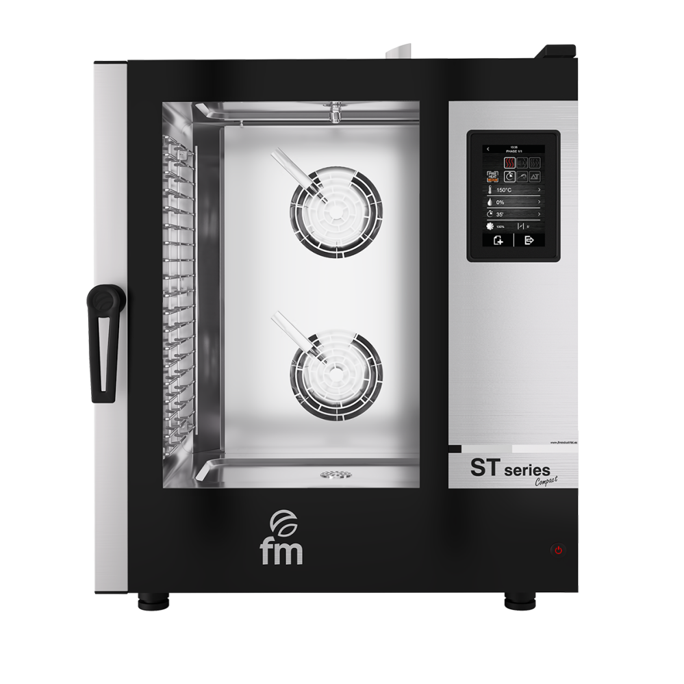 Four mixte à injection de vapeur - 10 x GN1/1  - Ecran tactile