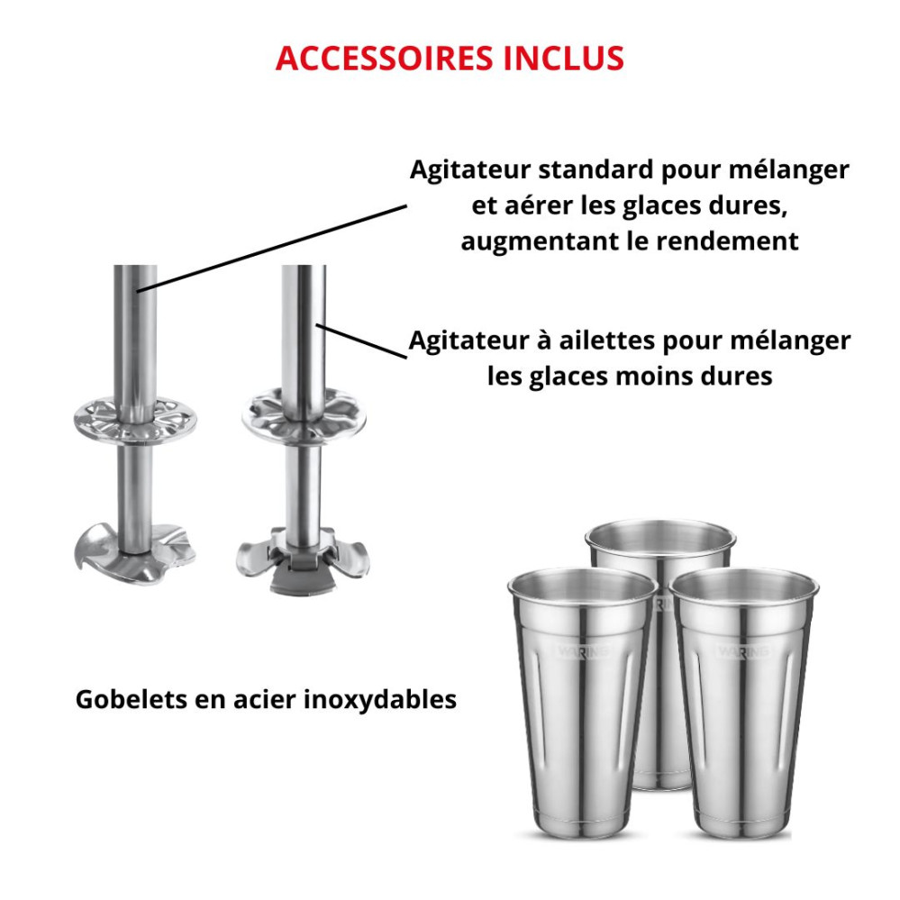 Shaker 2 têtes