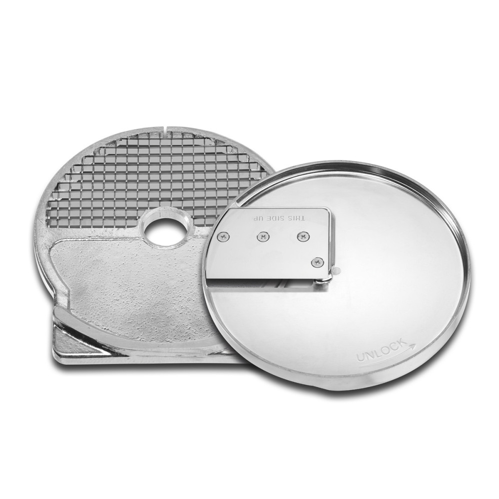 Accessoire - disque et grille à découper en dés, 5/16" ou 8 mm  compatible WFP16SCE