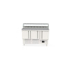 Meuble saladette 700 positif - 3 portes