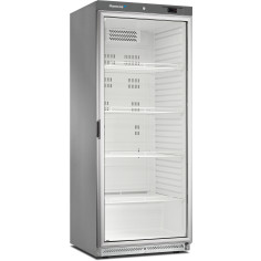 Armoire Inox ABS GN2/1 positive 1 porte vitrée