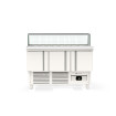 Meuble saladette 700 positif - 3 portes