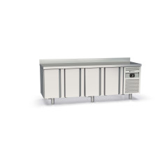 Meuble avec évier 700 positif - 4 portes pleines