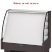 Vitrine libre service avec arrière fermé