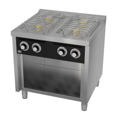 Fourneau "basic" 4 feux vifs s/750  sur placard