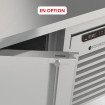 Meuble 800 positif - 3 portes vitrées