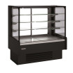Vitrine libre service avec arrière portes vitrées