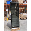 Armoire Série 430 Positive 1 porte - Extérieur noir - Porte vitrée