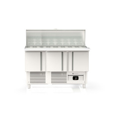 Meuble saladette 700 positif - 3 portes