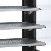 Vitrine chaude libre service