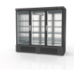 Armoire  gourmet 3 porte vitrée positive