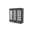 Armoire  gourmet 3 porte vitrée positive