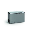 Congélateurs horizontale couvercle battant - Inox - 349L
