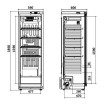 Armoire Série 430 Positive 1 porte - Extérieur Inox