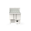 Meuble saladette 700 positif - 2 portes
