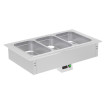 Cuve bain marie à encastrer