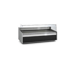 Vitrine gamme JUNIPER avec vitre relevable prof 1100 spéciale fromage - Longueur 2465