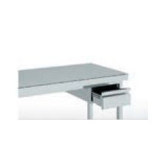 Tiroir pour table inox pour table profondeur 600 mm
