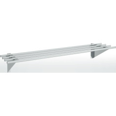 Etagère murale tubulaire - Profondeur de 400 - 2000 x 400 mm