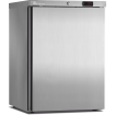 Mini armoire porte pleine - température positive (+1/+8°C) - Extérieur inox - Volume : 122L,