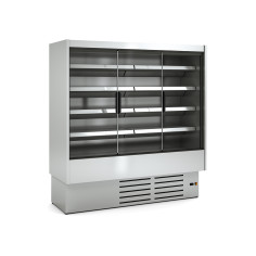 Vitrine murale gamme CEDAR Inox DG (avec portes)  Profondeur 0 (653mm)