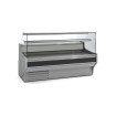 Vitrine horizontale positive prof 940 - Vitre droite double - Longueur 1985
