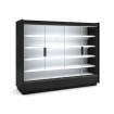 Vitrine murale supermarché gamme CLOVER - Hauteur 2m - Profondeur 791 mm - Avec portes vitrées