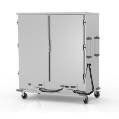 Chariot chaud de liaison GN2/1 -2 portes - 44 niveaux au pas de 53 mm