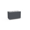 Modules vente à emporter Cuve froide statique GN1/1  Couleur grise (RAL-7040