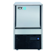Machine à glaçons à palettes - Prod. (24H): 24kg -  Glaçons creux 20 g
