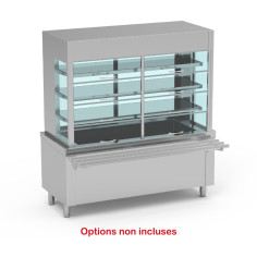 Meuble avec vitrine et cuve sans réserve