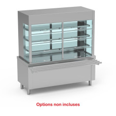 Meuble avec vitrine et plaque sans réserve