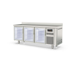 Meuble 600 positif S-Line - 3 portes vitrées